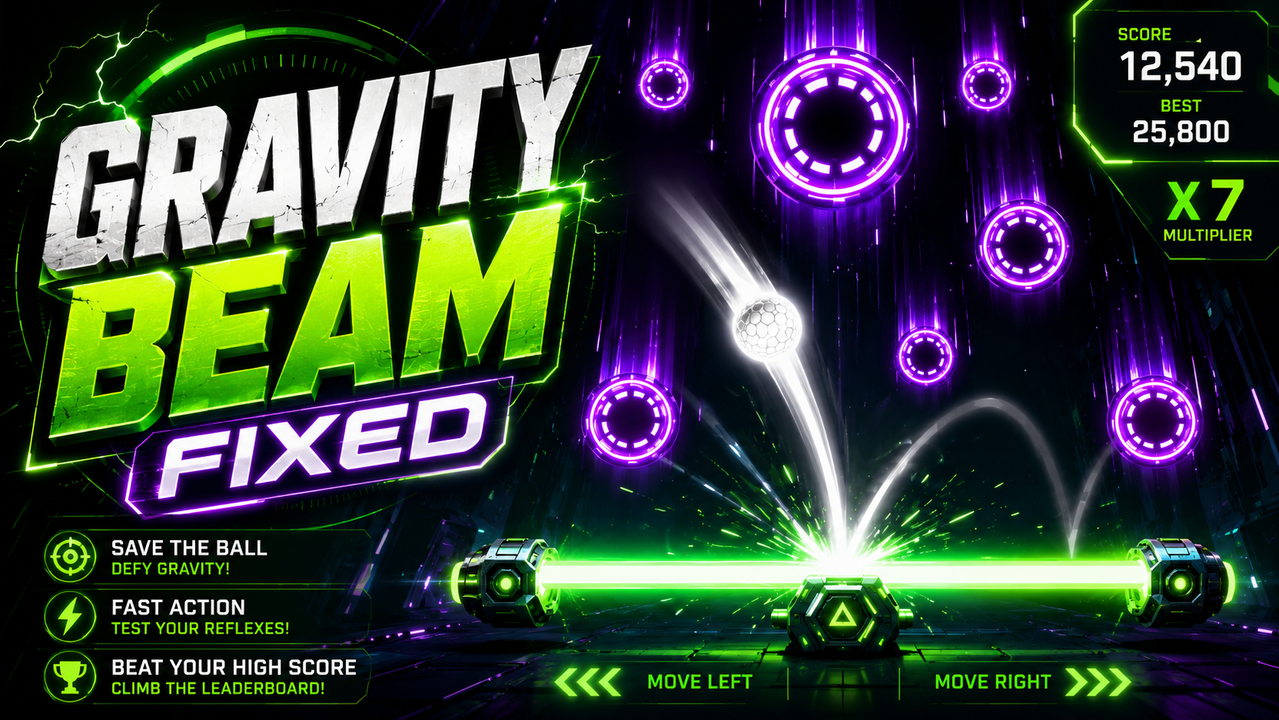Gravity Beam Fixed